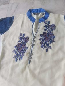 Embroidered Kurta