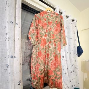 Beautiful Floral Print Kurta