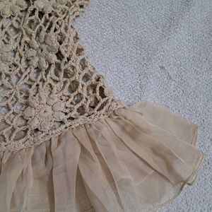 Boho Crochet Shrug