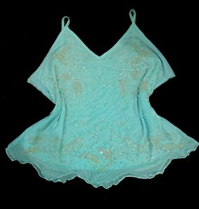 y2k Sparkling Chatpata beaded Top