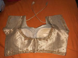 Embellished Silk Blouse