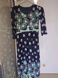 Floral Print Midi Dress
