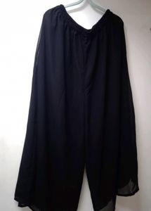 Flowy Black Palazzo Pants