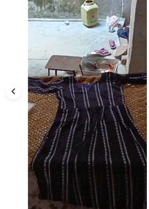 Navy Blue Designer Kurti