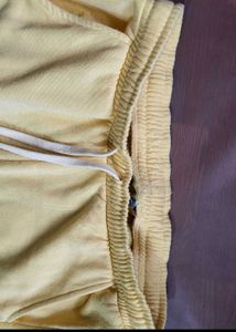 Comfortable Yellow Jogger Pants