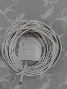Wi Fi  White Electrical Wire Coil 5 Meter