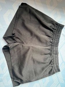Black Elastic Waist Pants