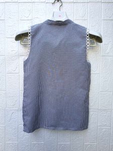 New with tag Chic Gingham Sleeveless Top