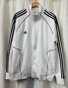 Adidas White Track Jacket