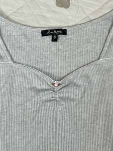 Lost Threads Ribbed Long Sleeve Top