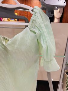 designer beautiful green dress