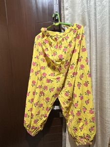 Branded floral kurta coord set