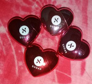 SUGAR Heart Shaped Lip Gloss Set