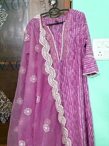 Elegant Purple Kurta Set