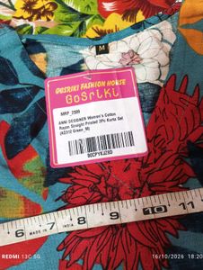 New Floral Print Kurta Set with Dupatta