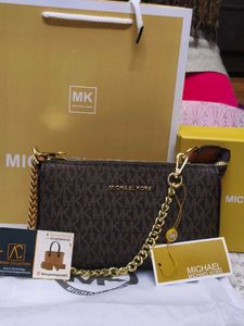 Michael Kors Monogram Crossbody Bag