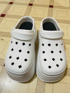 White Stylish Crocs