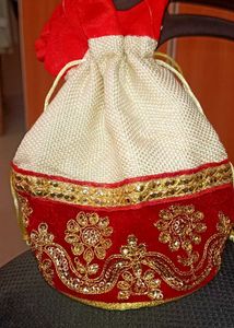 Embroidered Potli Bag