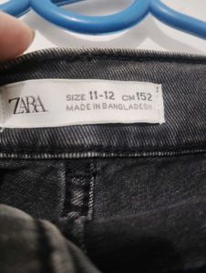 Women's Black jeans age 11-12