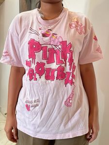 Pink Panther Graphic T-Shirt