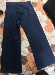 Women's Wide Leg Dark blue Jeans