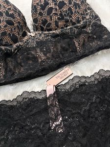 Victoria's Secret Lace Bra &amp; Panty Set