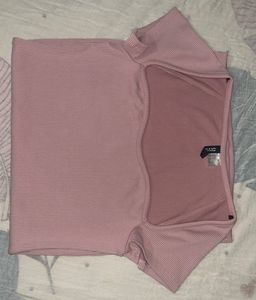 Ribbed Square Neck Mini Dress