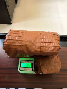 Brown Faux Leather Jacket