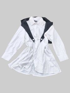 Chic White Shirt Dress