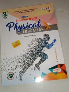 CBSE Class 12 Physical Education Textbook edition