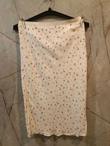 H&M Floral Midi Skirt (sizeM/L)