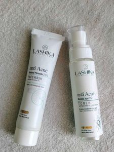 Lashika Anti Acne Face Wash & Toner