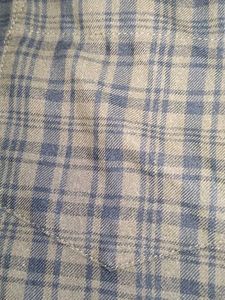 Men's Plaid Button-Down Shirt new hai