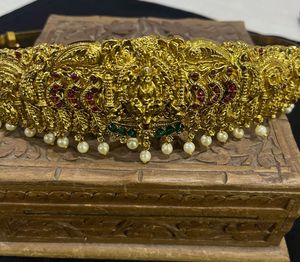 Exquisite Gold Plated Indian Kamarbandh