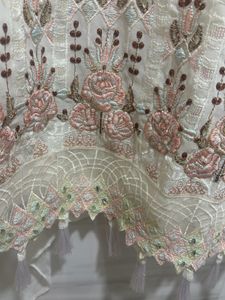 Elegant White Embroidered Kurta