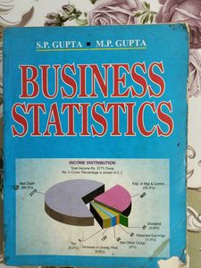 Business Statistics by S.P. Gupta & M.P. Gupt