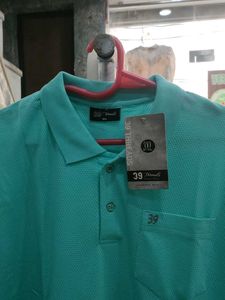 Aqua Blue Polo Shirt