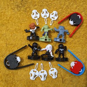 Kinder Joy×Spider-Man Edition–Combo of 6 Figures🕷