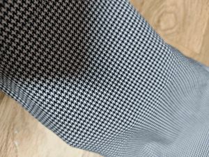 Blue Striped Straight Leg Pants