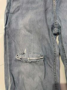 Light Wash Distressed Jeans