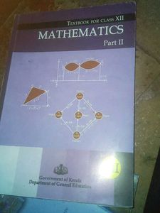 Class XII Mathematics Textbook Part II(science )