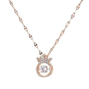 Crown Pendant Necklace
