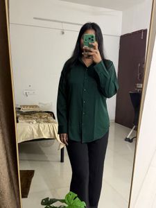 Green Formal Shirt