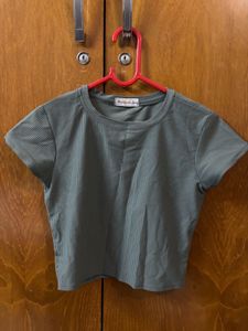 Ribbed Crop Top