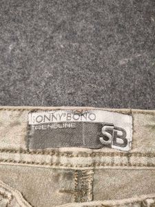Sonny Bono 'Trendline' Utilitarian Jeans