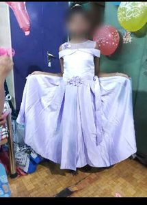 Elegant Lilac Princess Dress for Special Occasions