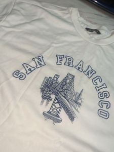 White San Francisco Graphic T-Shirt