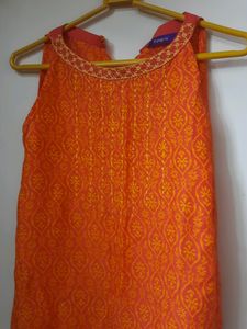 Stylish Orange Kurta