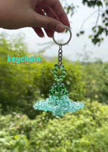 Beaded Keychain Charm