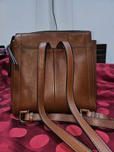 Fossil Parker Brown Leather backpack